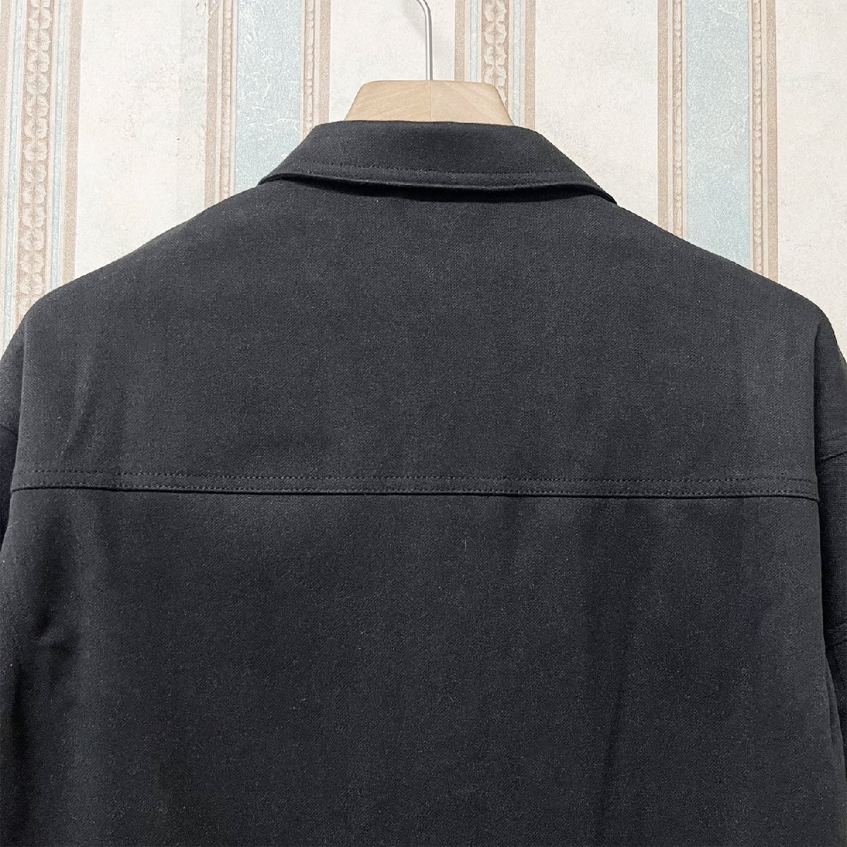 上級(jí) 定価7萬(wàn) FRANKLIN MUSK?アメリカ?ニューヨーク発 ジャケット カシミア100% 柔らかい 無(wú)地 ブルゾン カジュアル 春秋 通勤 サイズ1
