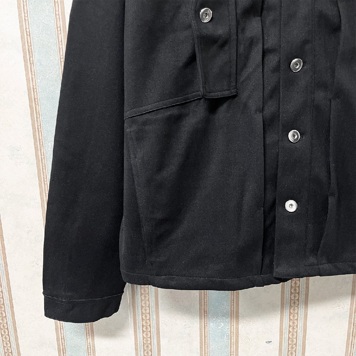 上級(jí) 定価7萬(wàn) FRANKLIN MUSK?アメリカ?ニューヨーク発 ジャケット カシミア100% 柔らかい 無(wú)地 ブルゾン カジュアル 春秋 通勤 サイズ1