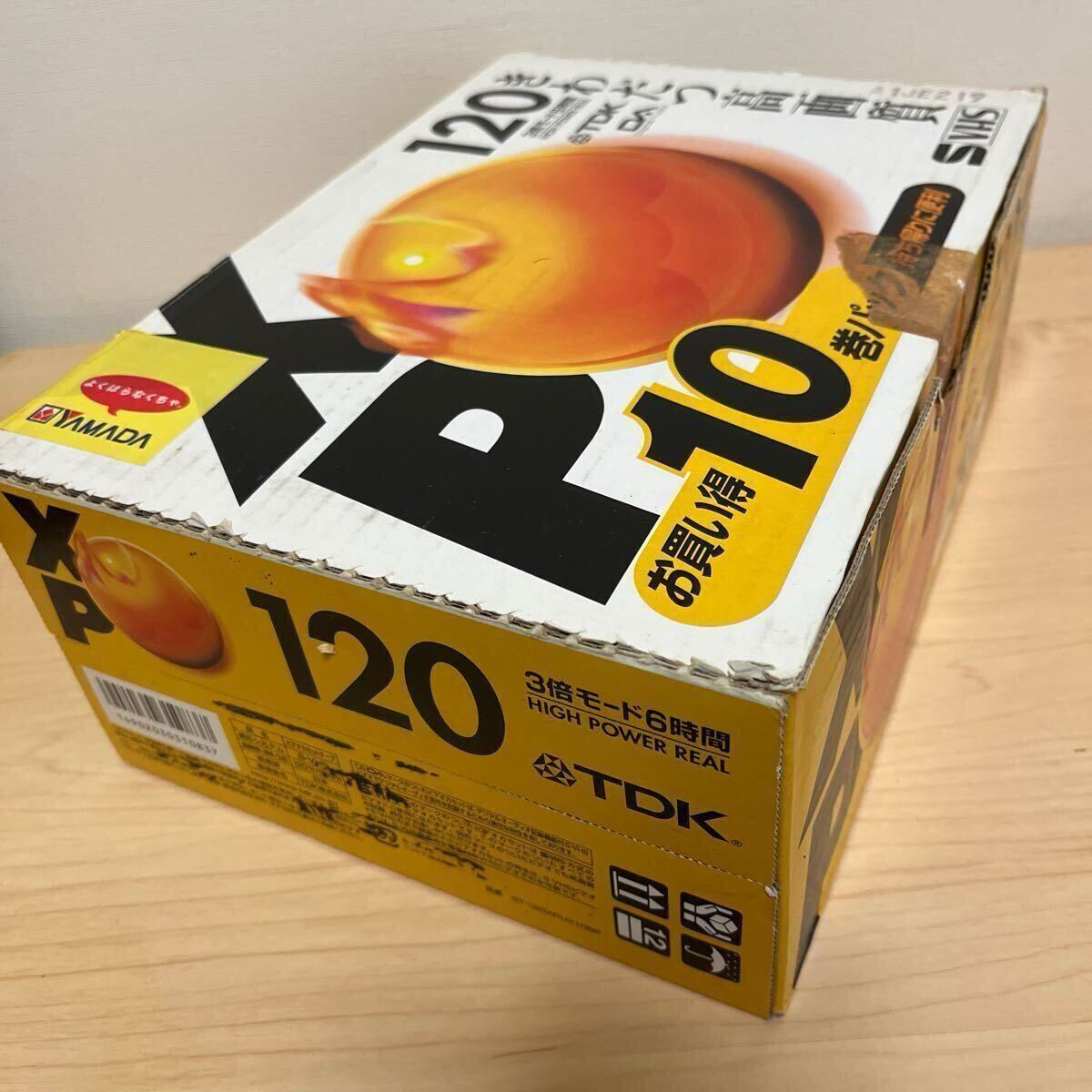 S-VHS видеолента TDK XP 10шт.@(.. нераспечатанный 4шт.@)-