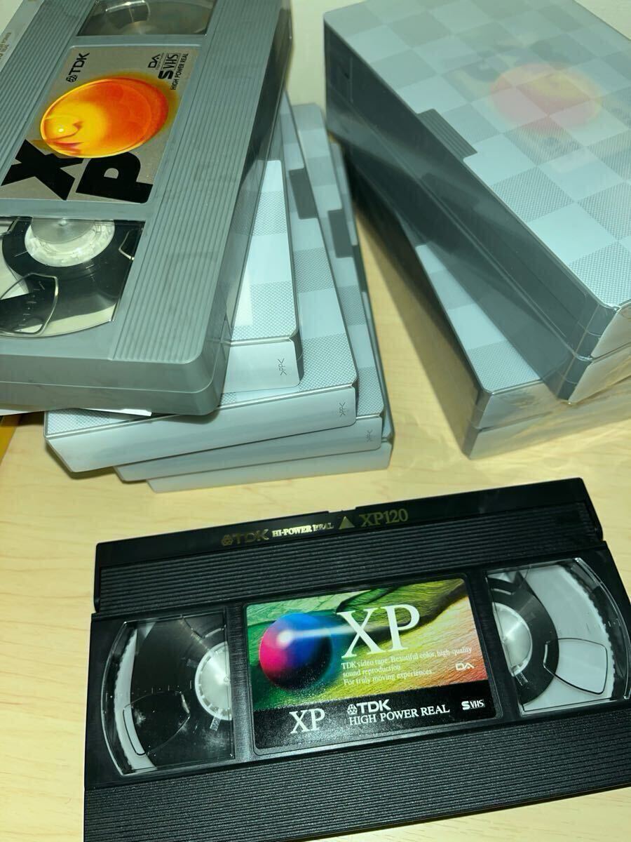 S-VHS видеолента TDK XP 10шт.@(.. нераспечатанный 4шт.@)-