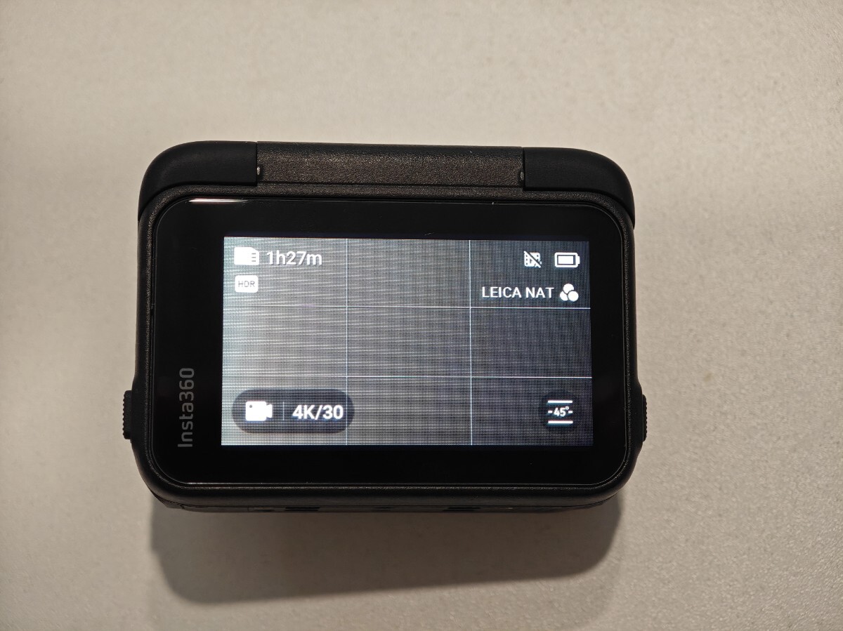 Insta360 Ace Pro アクションカメラ 【中古美品】 保護ガラスフィルム付屬 leica GoPro DJI Osmo Action Osmo Pocket