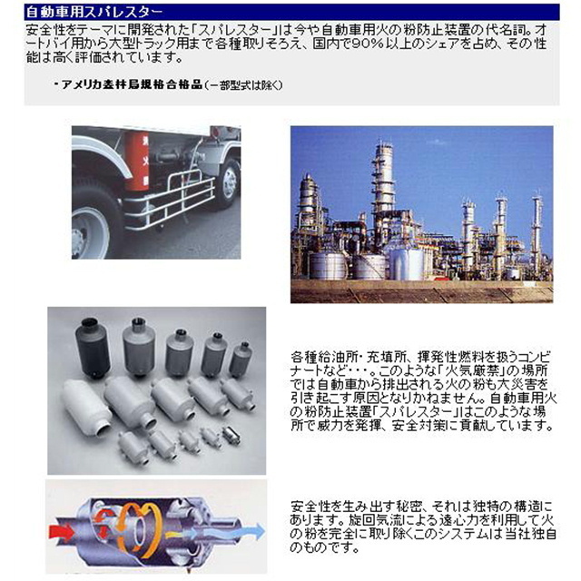 お取寄せ トラック用品 スパレスター SA-120S ステンレス 乗用車?小型中型トラック用 SPARESTER