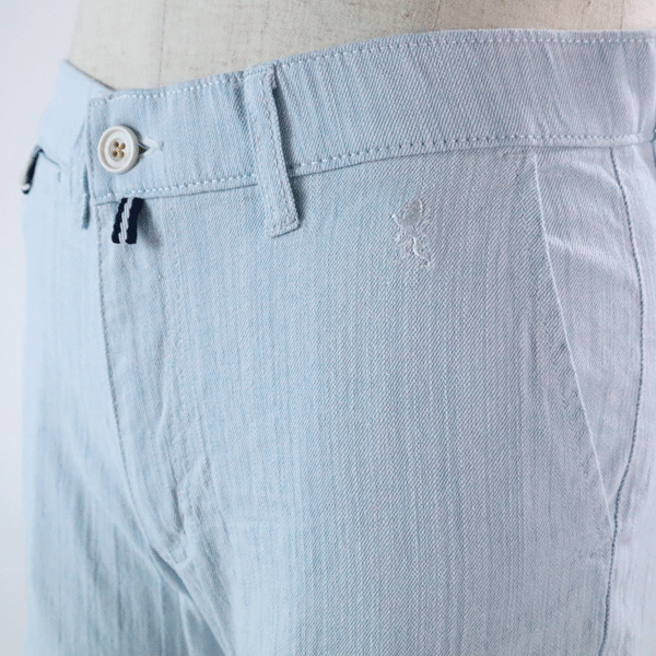 街の洋服屋フタバ 綿パンツ W90cm ラウラフェリーチェ138-2001-22 SS 春 夏 メンズ カジュアルパンツ 1點(diǎn)物 40代 50代 60代 ゴルフ