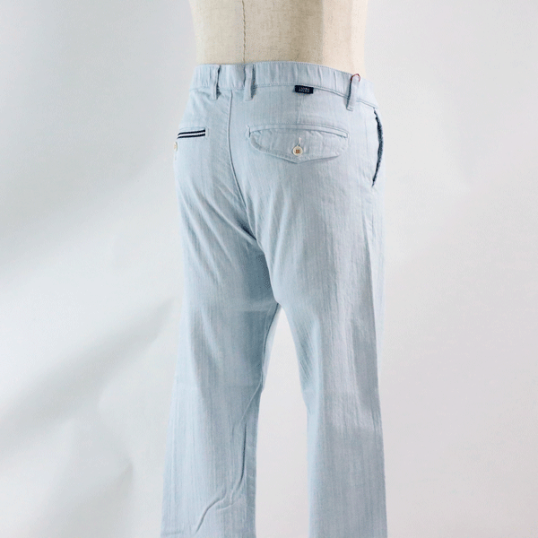 街の洋服屋フタバ 綿パンツ W90cm ラウラフェリーチェ138-2001-22 SS 春 夏 メンズ カジュアルパンツ 1點(diǎn)物 40代 50代 60代 ゴルフ