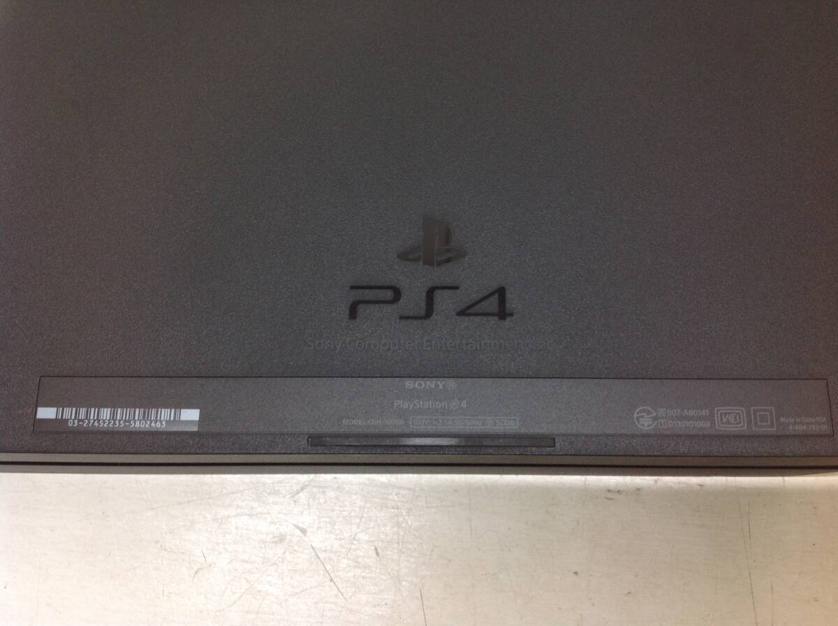 [#25][ Junk ]PS4 500GB CUH-1000A jet черный корпус . принадлежности часть 