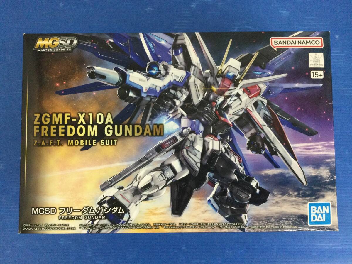 34】未組立 バンダイ MGSD フリーダムガンダム(機動戦士ガンダム
