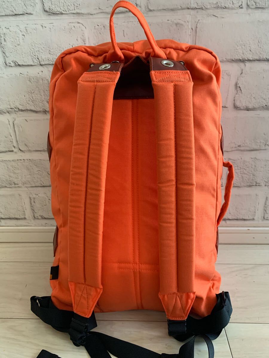 KELTY  BEAMS PLUS別注 CINCH オレンジ リュック 2WAY 中古美品 送料無料_画像6