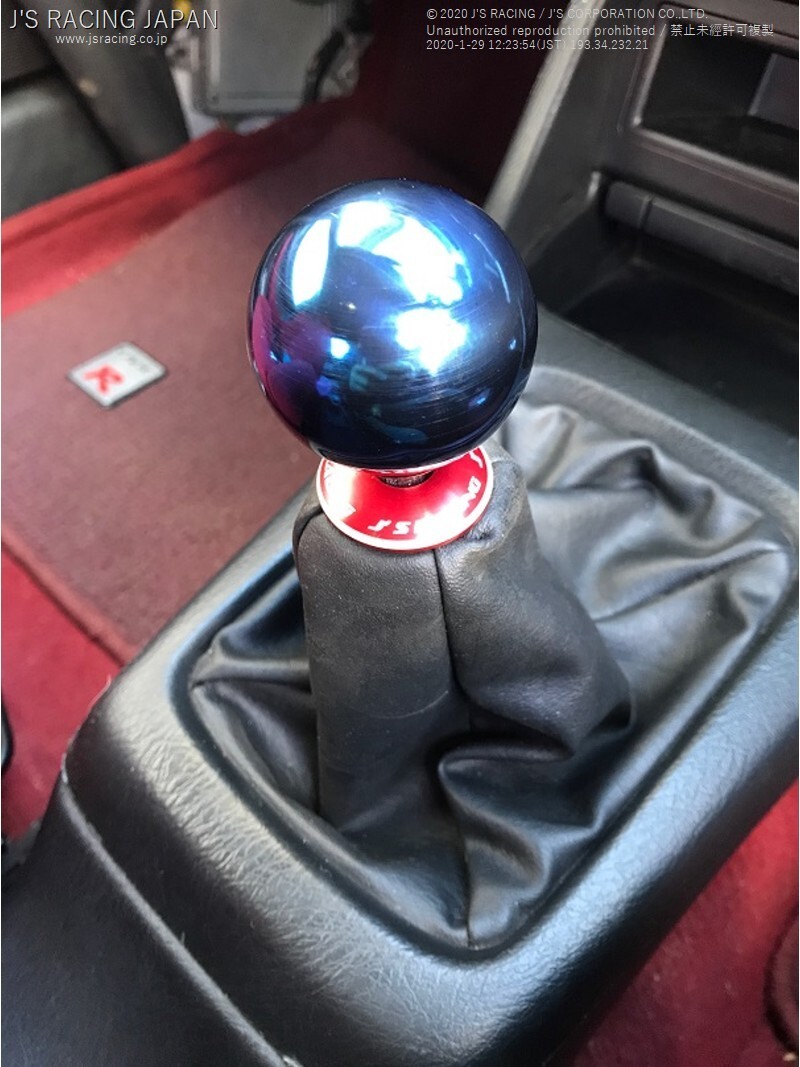 J'S RACING ジェイズレーシング シフトブーツリング シビック Type-R FD2 SBR-D2-RD_画像3
