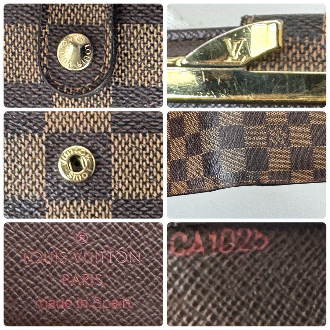 ルイヴィトン【極美品】ダミエ エベヌ ポルトフォイユヴィエノワ がま口財布 楽天市場】【財布】LOUIS VUITTON ルイ ヴィトン ダミエ