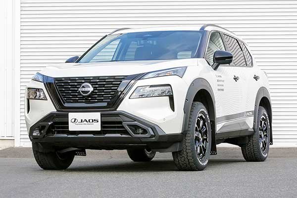 JAOS ジャオス フェンダーガーニッシュ type-X 涂裝品 マットブラック エクストレイル SNT33 T33 2022/07～