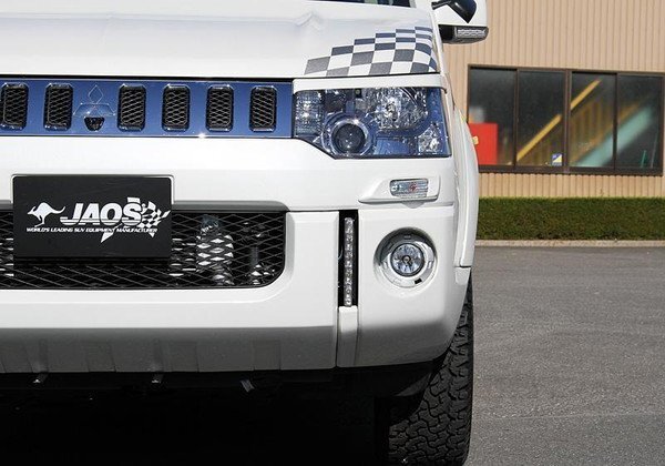 ジャオス デイランプセット フロントバンパーガードオプション デリカD:5 CV1W CV2W CV4W CV5W 07/1～19/10 ローデスト除 3DA-CV1W除