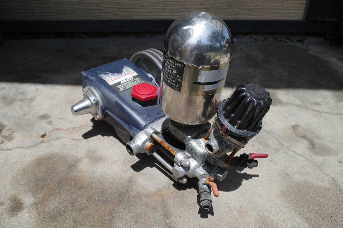 MARUYAMA 丸山 動噴 動力噴霧器 単体 MS410 中古 動作確認済み 動画あり 噴霧器