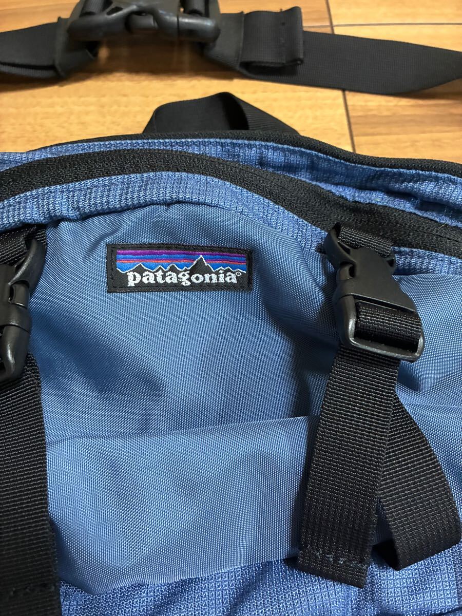 patagonia パタゴニア　p6 スーパーベガ　 ウエストバッグ　 ボディバッグ　ネイビー?。梗癝 フリーサイズ　新品　デッドストック
