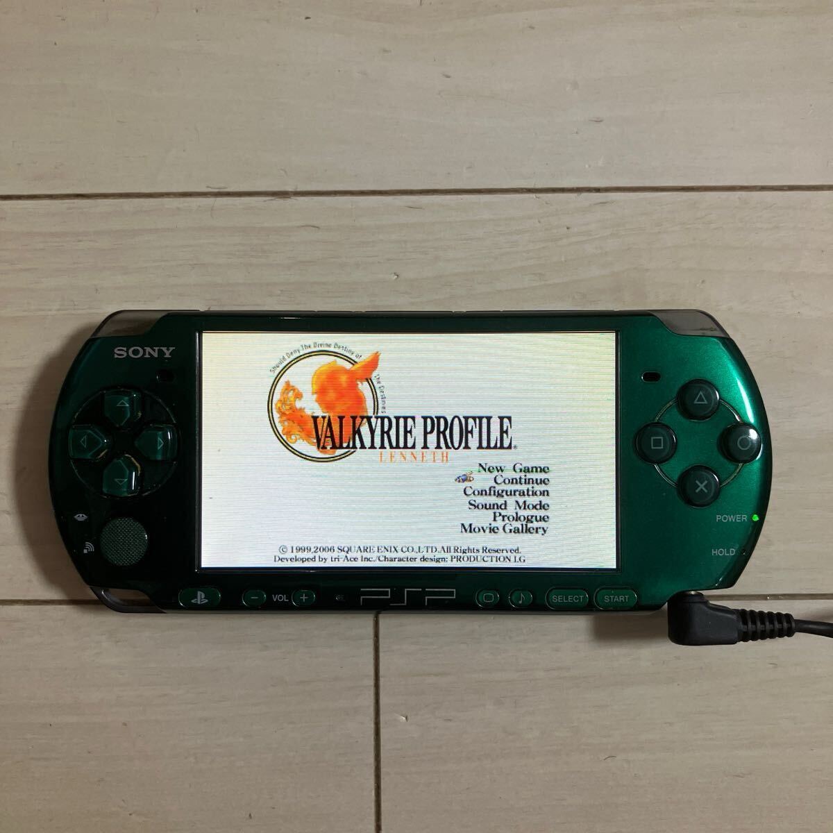 PSVITA Sony Psp-3000 Green Charger With 4 Games Japan | eBay