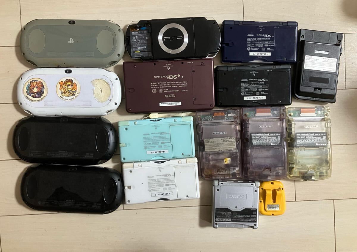 SONY PSVITA PSP Nintendo DS GAME BOY корпус 15 шт. комплект совместно pi-es Be ta Game Boy Advance Junk снятие деталей бесплатная доставка 