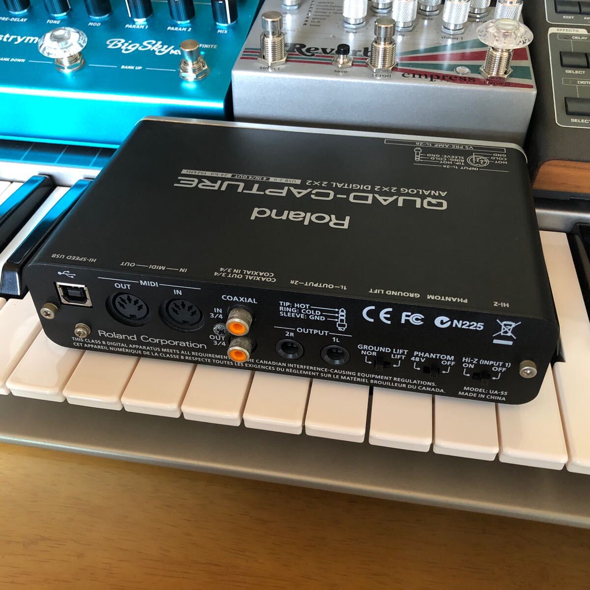 Roland Quad Capture UA-55 オーディオインターフェース