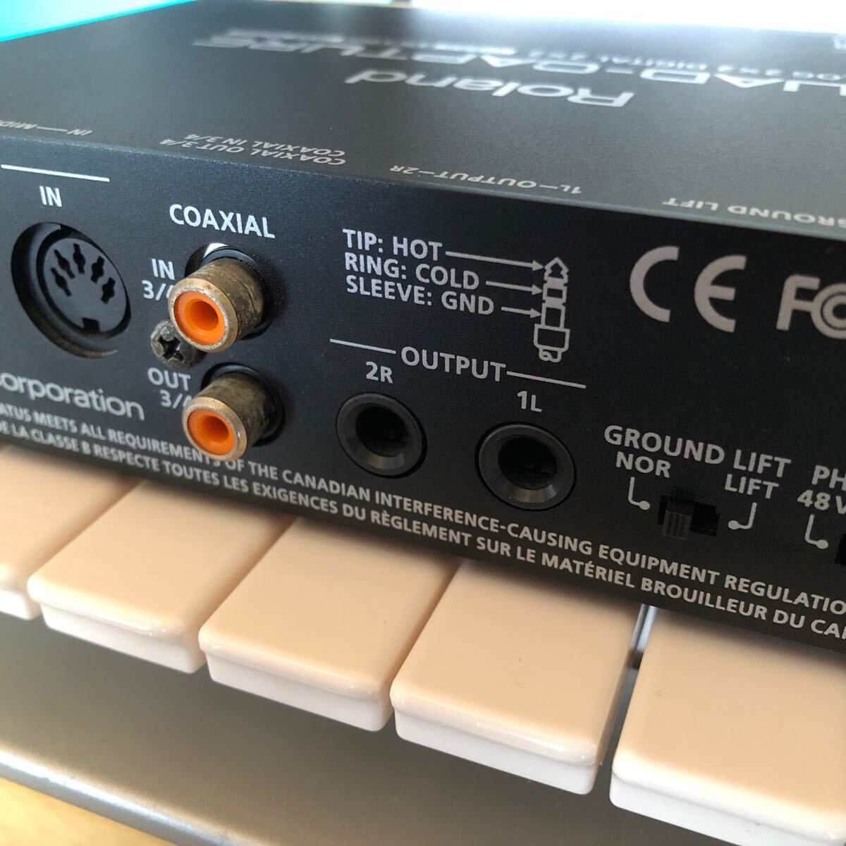 Roland Quad Capture UA-55 オーディオインターフェース