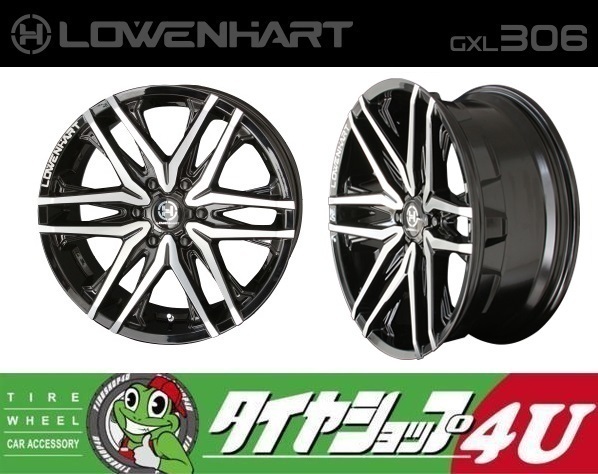 4本セット LOWENHART GXL306 20x8.5J 6/139.7+10 TOYO OPENCOUNTRY R/T 275/55R20 ホワイトレター ハイラックス カスタム O/Fサイズ