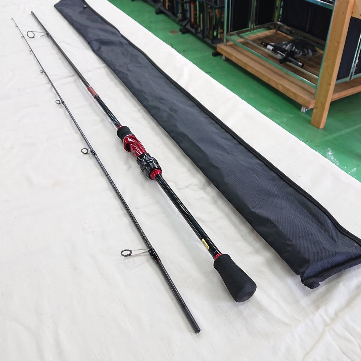 [ б/у текущее состояние товар ]Daiwa Daiwa 17 MX 77ML Silver Wolf 