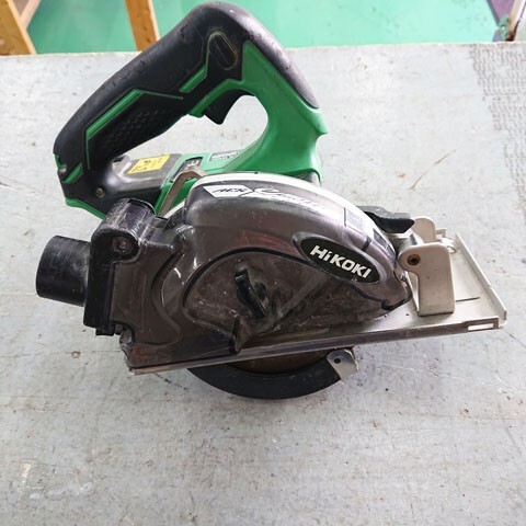 【中古現(xiàn)狀品】HiKOKI ハイコーキ CD18DBL 125mm コードレスチップソーカッタ