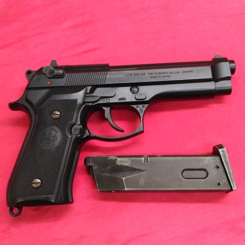 【中古現(xiàn)狀品】東京マルイ ベレッタ M92F ミリタリーモデル ガスブローバック