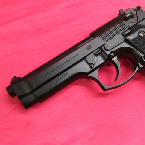 【中古現(xiàn)狀品】東京マルイ ベレッタ M92F ミリタリーモデル ガスブローバック