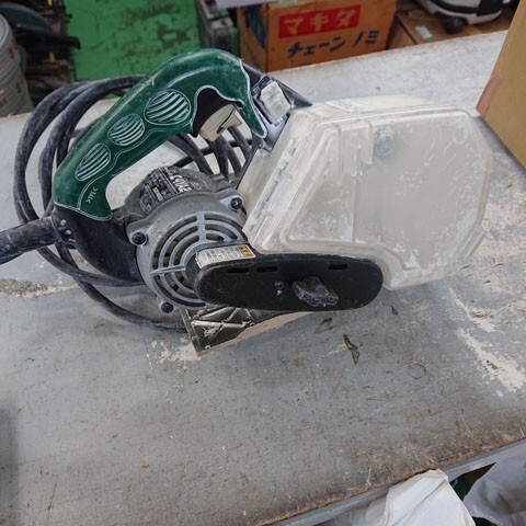 【中古現(xiàn)狀品】日立工機　HITACHI　C4YA2　100mm　集じん丸のこ