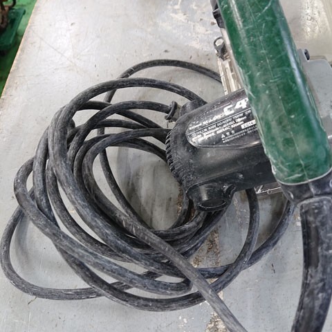 【中古現(xiàn)狀品】日立工機　HITACHI　C4YA2　100mm　集じん丸のこ