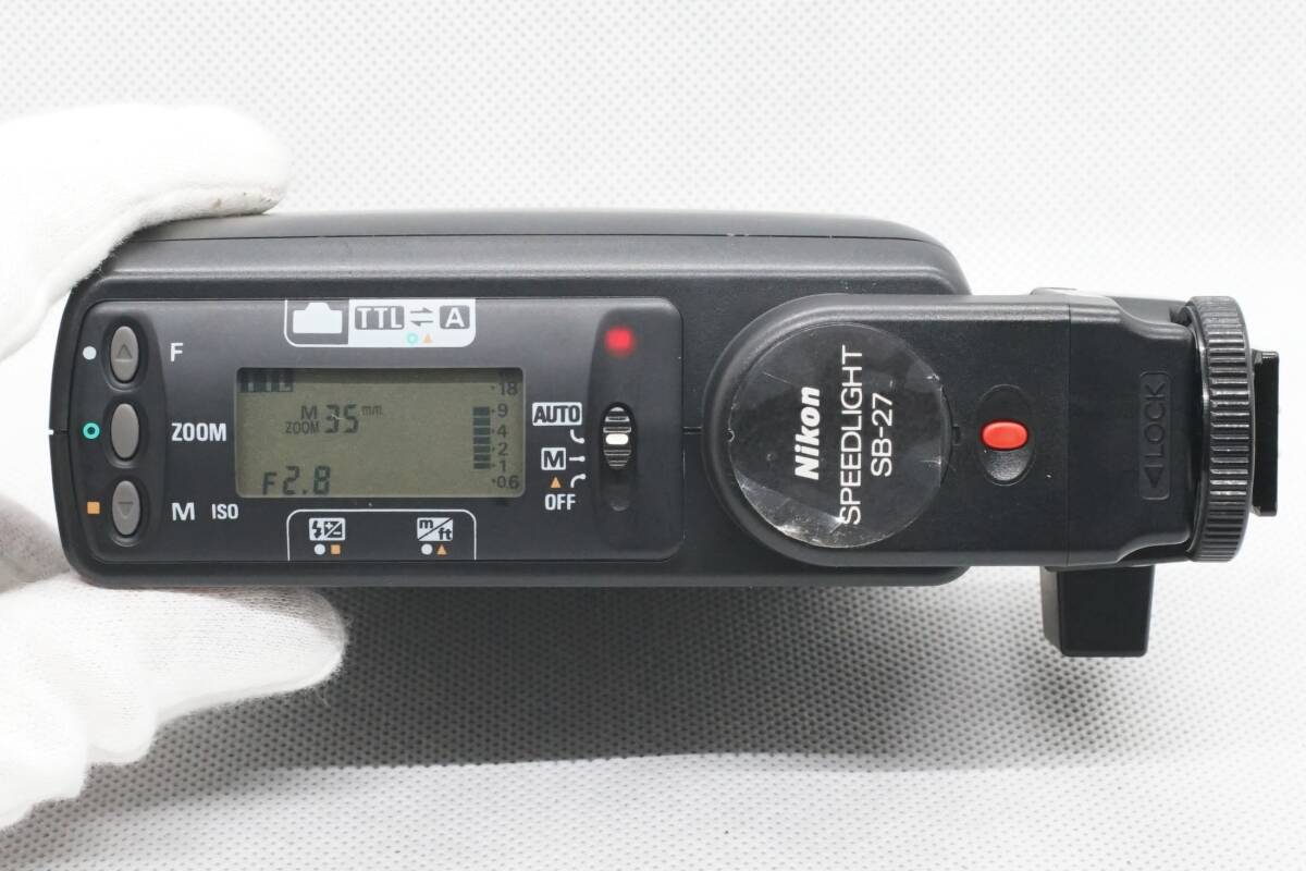 【美品/元箱付き】Nikon Speedlight SB-27 ニコン フラッシュ スピードライト Shoe Mount シューマウント 動(dòng)作確認(rèn)済