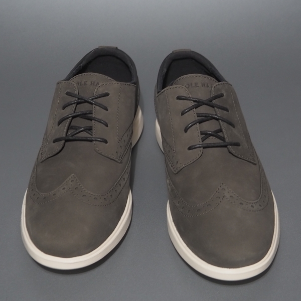 デッド!! 新品 US 9 1/2 M /27.5㎝ COLEHAAN コールハーン グランド プラス エセックス ウェッジ ウィング オックスフォード ヤギ革 