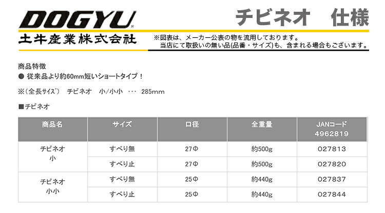 　〈土牛産業(yè)〉　チビネオ　小小　すべり止