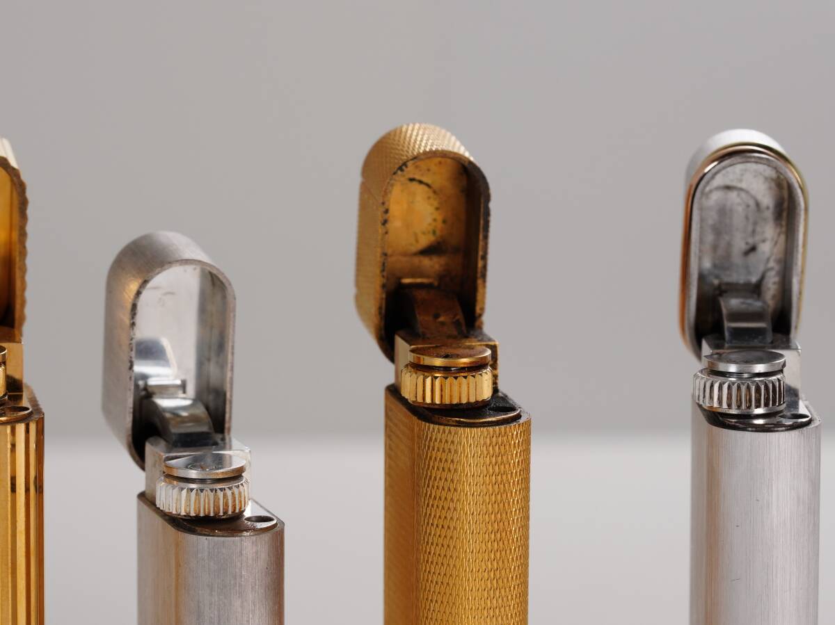 Cartier Cartier газовая зажигалка 5 шт. комплект Vintage текущее состояние товар 