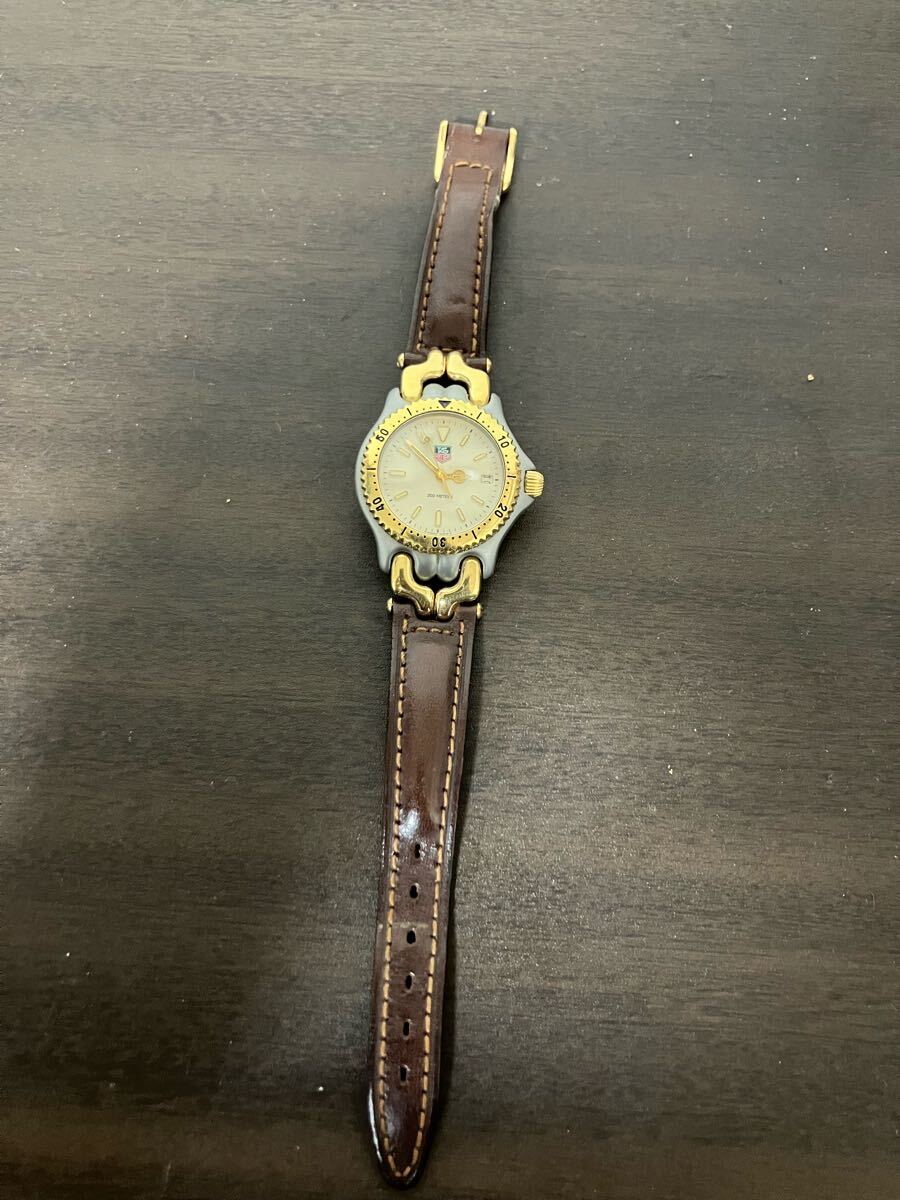 現(xiàn)狀品】TAG Heuer タグホイヤー S95.713C プロフェッショナル 200m メンズ クォーツ 腕時(shí)計(jì)