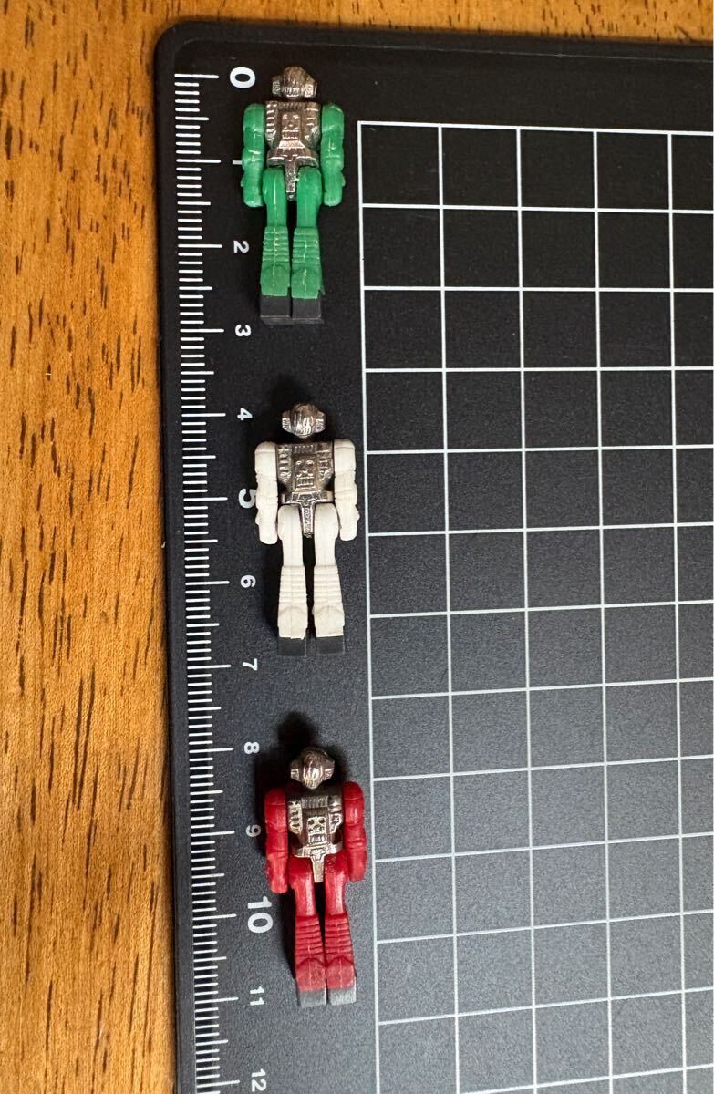 ダイアクロン 隊員 3体セット 当時物 タカラ ミクロマン