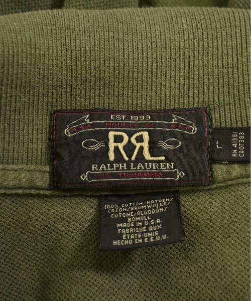 RRL ポロシャツ メンズ ダブルアールエル 中古　古著