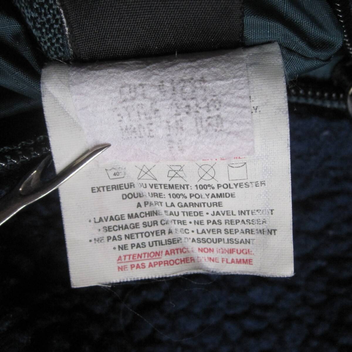 ☆ パタゴニア グリセード (L) ハンター 1994年/ patagonia / vintage サンダー 渦巻 ジャケット MARS / ダスパーカー_画像6