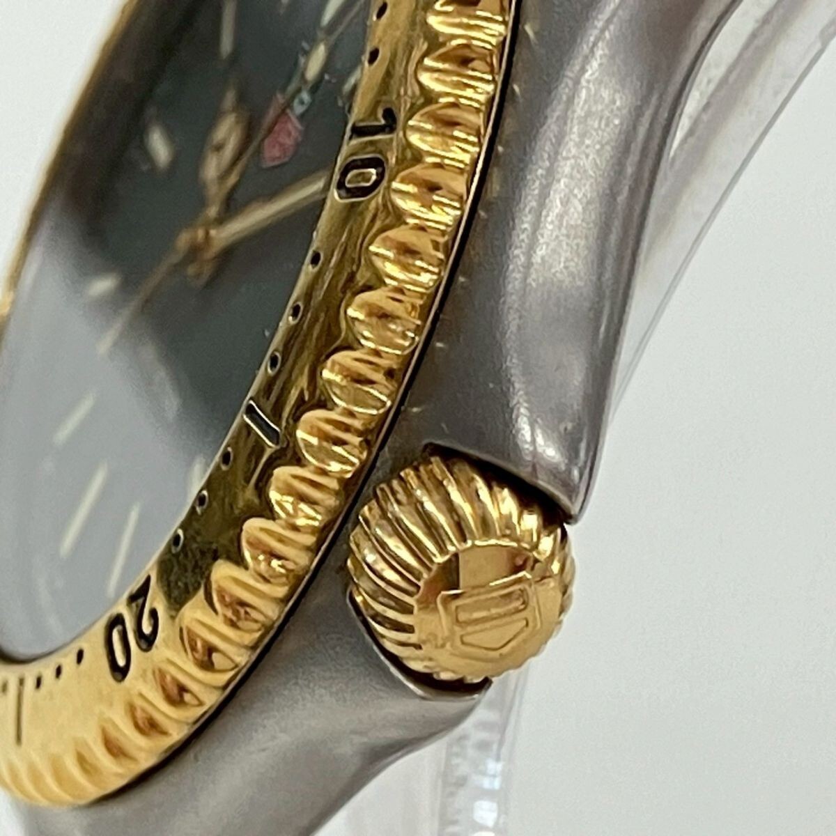 C125-C8-1413* [ батарейка заменена / работа ] TAG HEUER TAG Heuer Professional 200m S95.213M cell QUARTZ Date мужские наручные часы KA