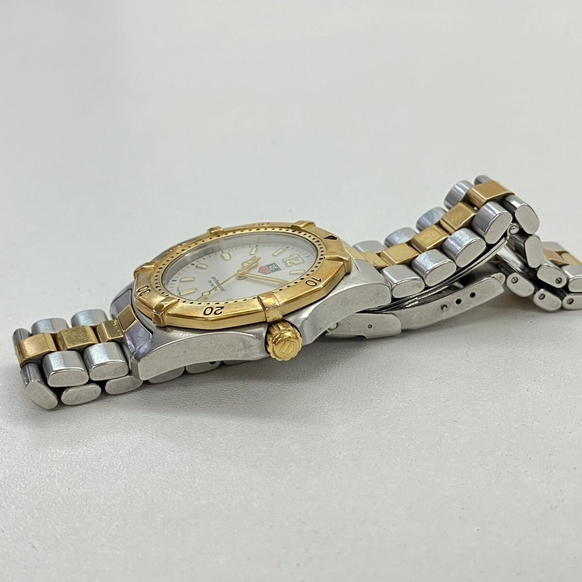 C192-C8-1412* [ батарейка заменена / работа ] TAG HEUER TAG Heuer WK1120 Professional 2000 серии Date кварц мужские наручные часы KA