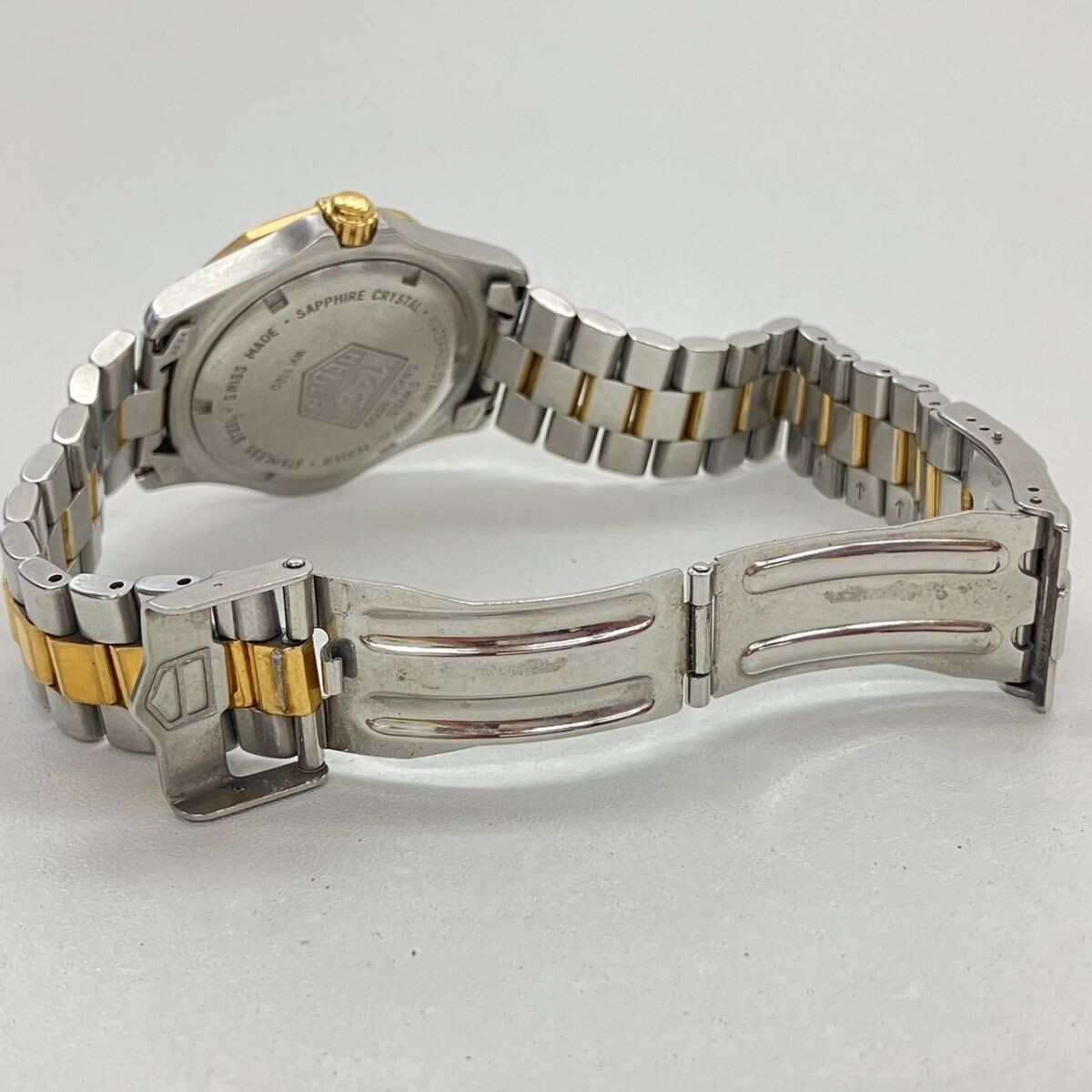 C192-C8-1412* [ батарейка заменена / работа ] TAG HEUER TAG Heuer WK1120 Professional 2000 серии Date кварц мужские наручные часы KA