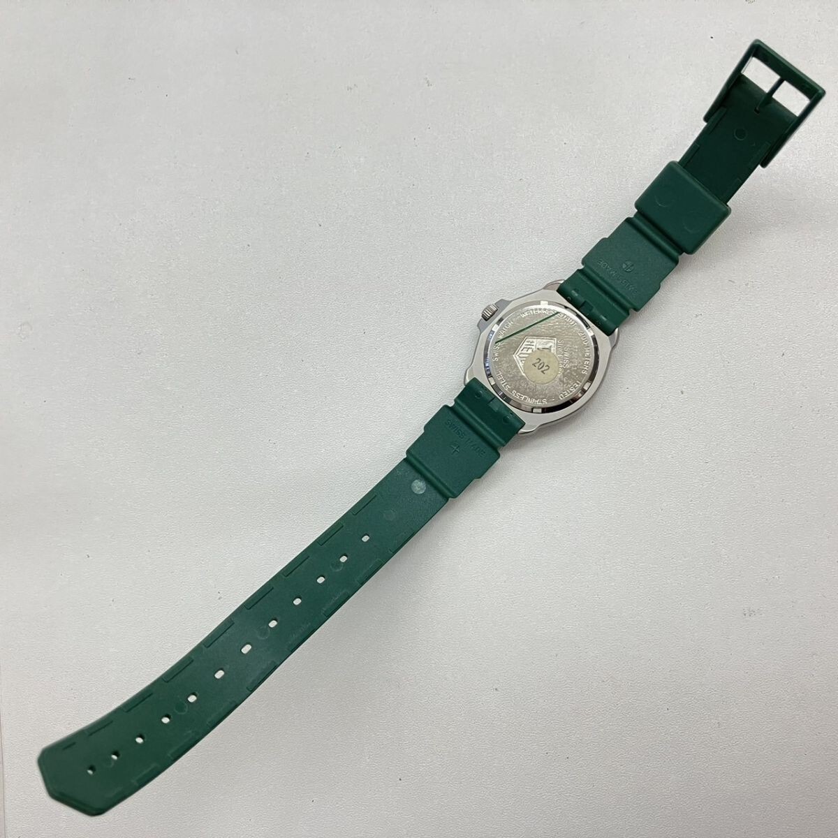 D044-I57-4332 【電池交換済み/稼働】 TAG HEUER タグホイヤー 372 513 フォーミュラ1 QUARTZ デイト 回転ベゼル メンズ腕時(shí)計(jì) ケース付 KA