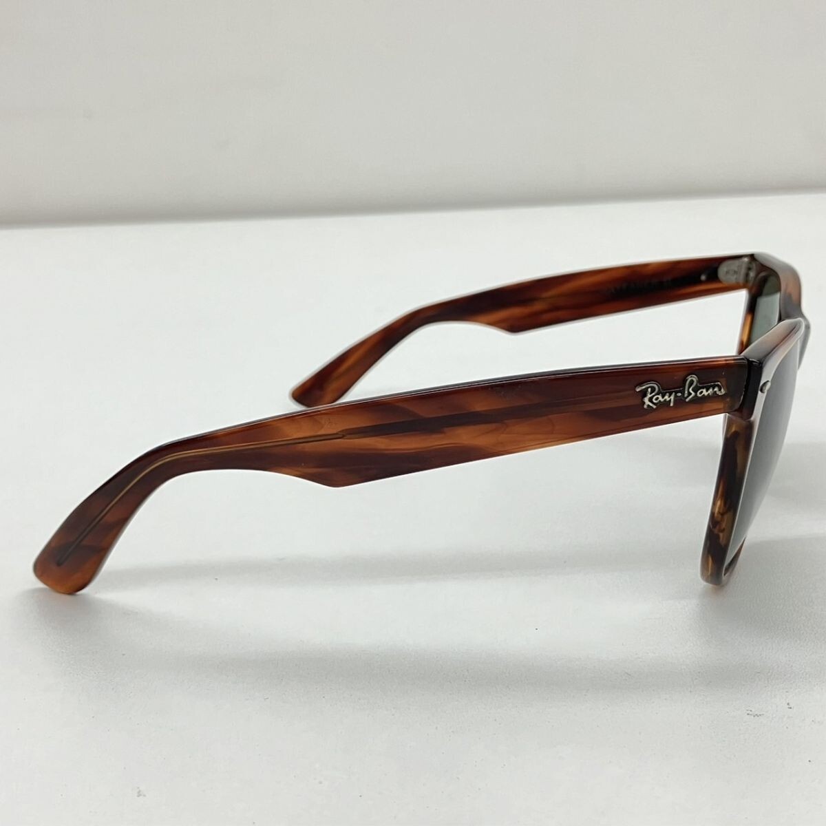 D077-ST10-997◎ Ray Ban レイバン サングラス カラーメガネ アイウェア WAYFARERⅡ セルフレーム ウェリントン型 KA