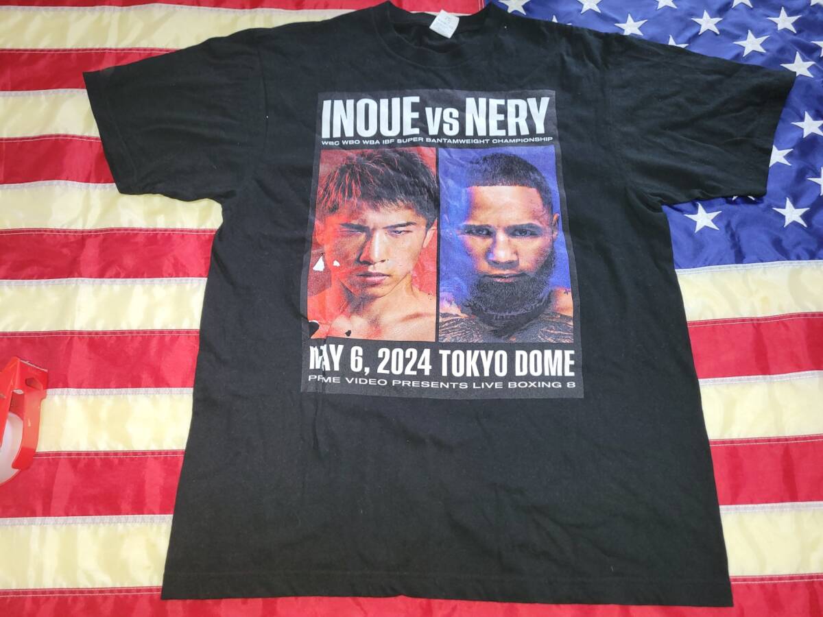 オフィシャル 井上尚彌 vs ネリ 4団體統(tǒng)一タイトルマッチ半袖Tシャツ 東京ドーム