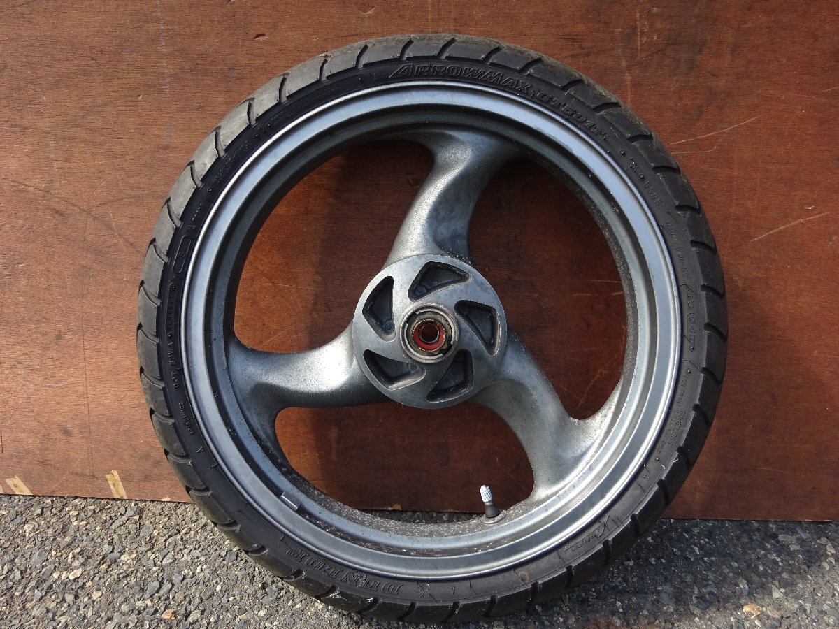 [Ｋ113] BALIUS バリオス ZR250A ☆ フロントホイール 17×3.00