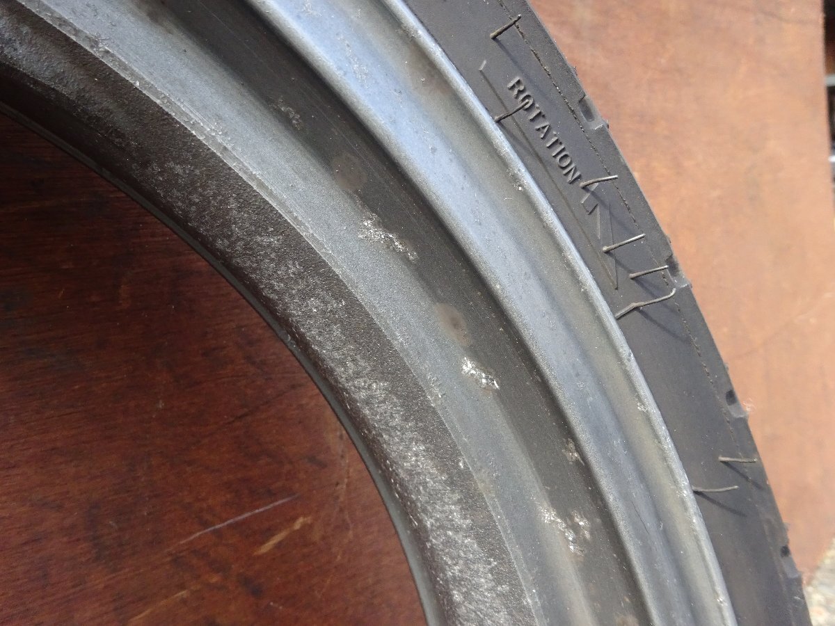 [Ｋ113] BALIUS バリオス ZR250A ☆ フロントホイール 17×3.00