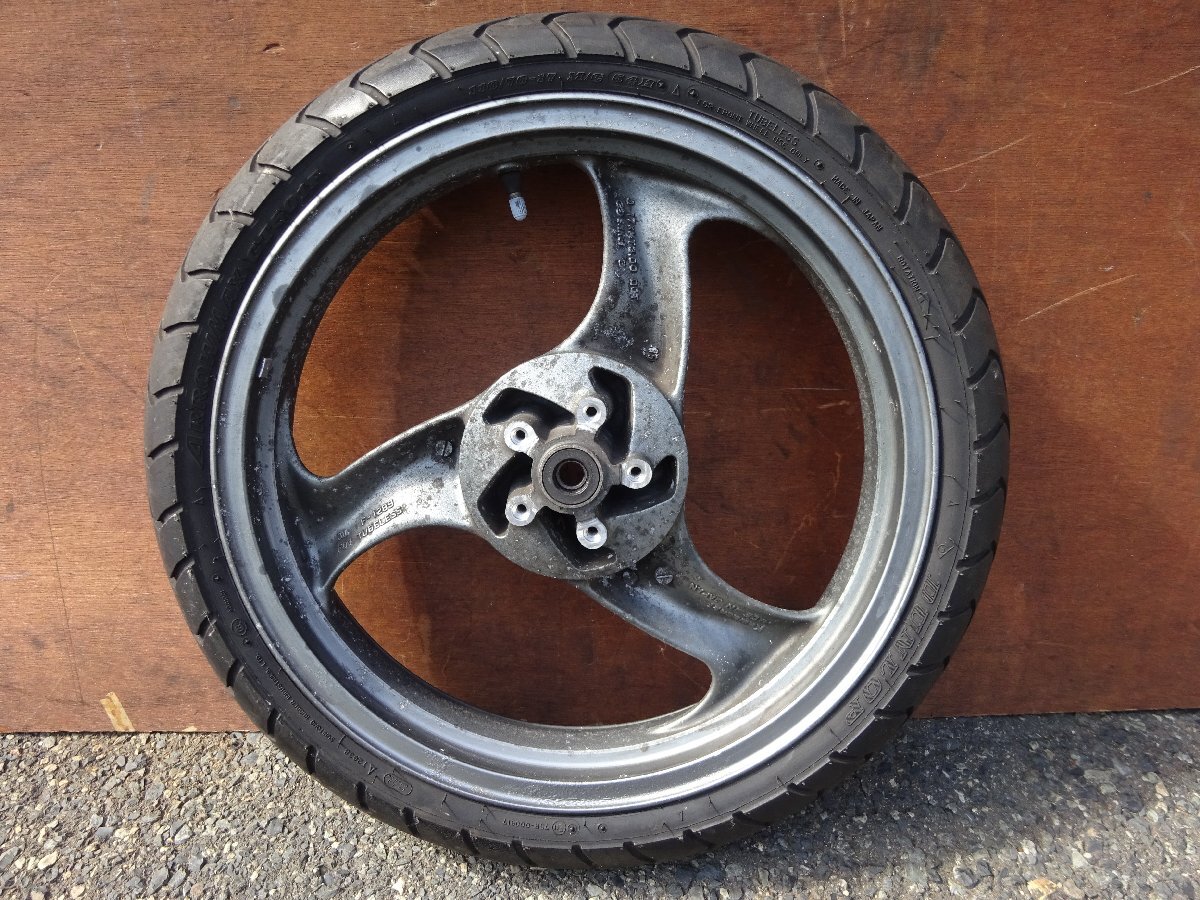 [Ｋ113] BALIUS バリオス ZR250A ☆ フロントホイール 17×3.00