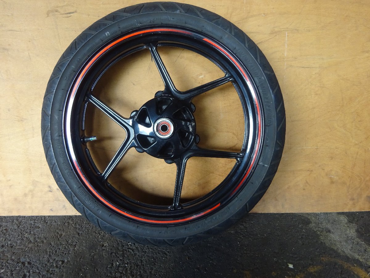 [Ｋ114] NINJA250R ニンジャ250R □ フロントホイール 17×2.75