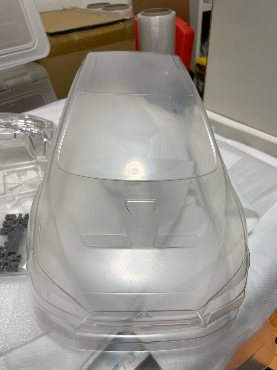 タミヤ スペアボディ ランサー ランエボ エボリューション X 新品未使用_画像1