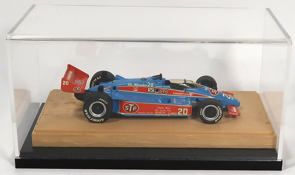 SMTS, STP Oil Treatment March 84C,Gordon Johncock, Indy Car,1/43, 中古, 完成品