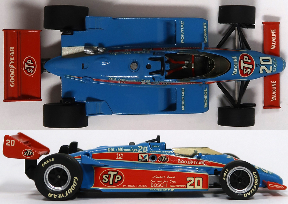SMTS, STP Oil Treatment March 84C,Gordon Johncock, Indy Car,1/43, 中古, 完成品