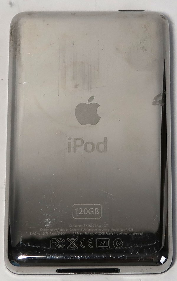 iPod classic, MB565J, 120GB, 中古